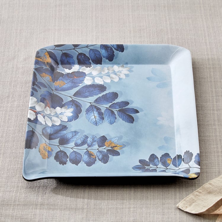 Garnet Melamine Printed Small Serving Tray - 31x23cm