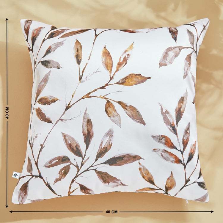 Corsica Florish Set of 2 Printed Cushion Covers - 40x40cm