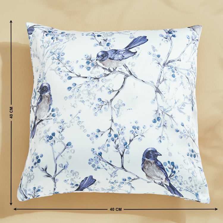 Corsica Florish Callum Set of 2 Printed Cushion Covers - 40x40cm