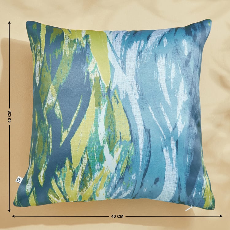 Corsica Florish Tamar Set of 2 Printed Cushion Covers - 40x40cm