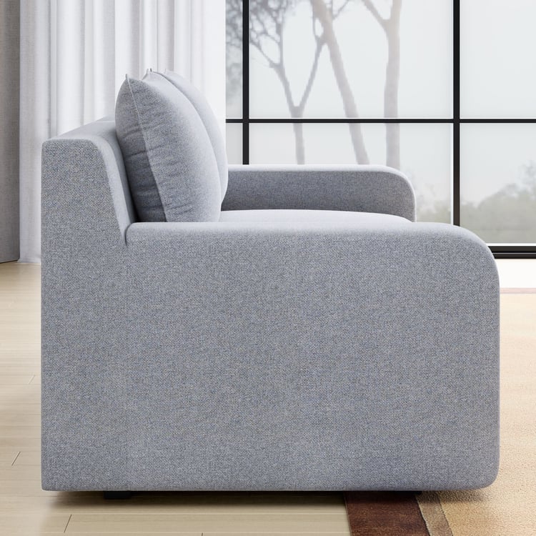 Chrono Fabric 2-Seater Sofa - Grey