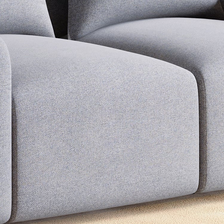 Chrono Fabric 2-Seater Sofa - Grey