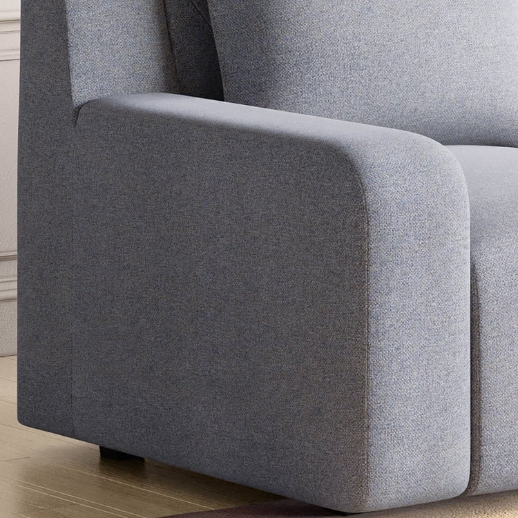 Chrono Fabric 2-Seater Sofa - Grey