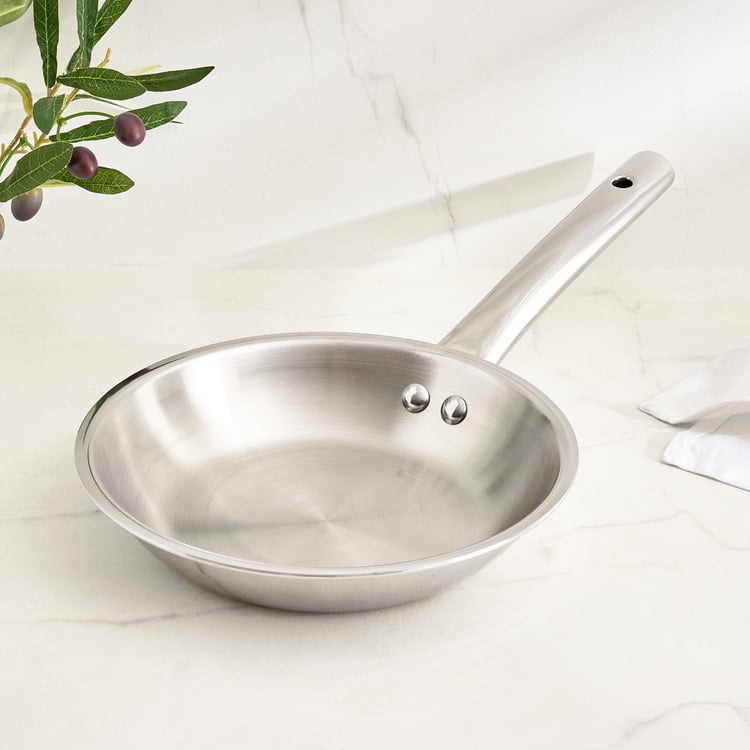 Valeria Carin Triply Stainless Steel Induction Frying Pan - 1L