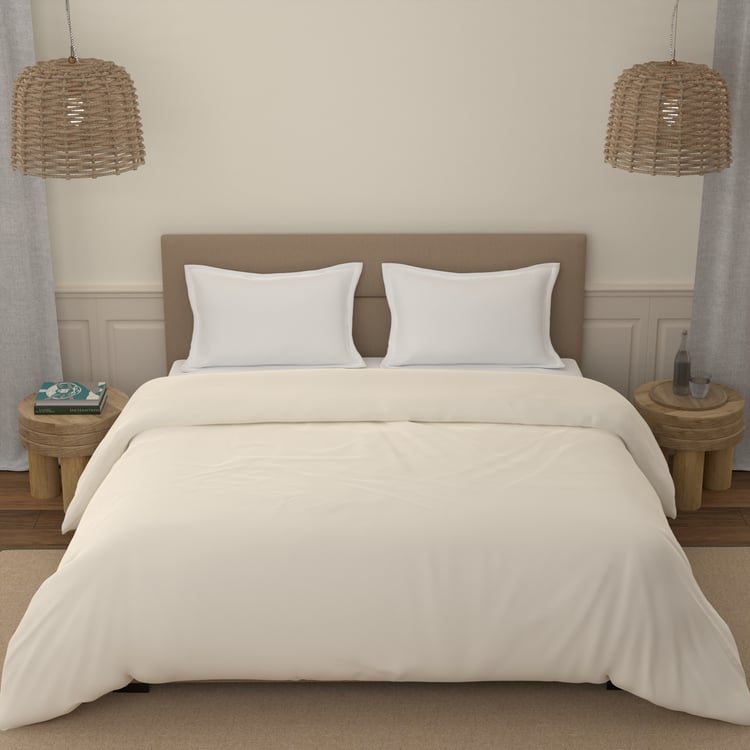 PORTICO Satin Premium Cotton Double Duvet Cover