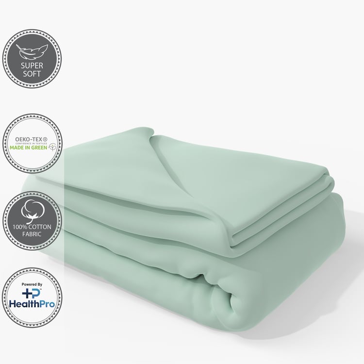 PORTICO Satin Premium Cotton Double Duvet Cover