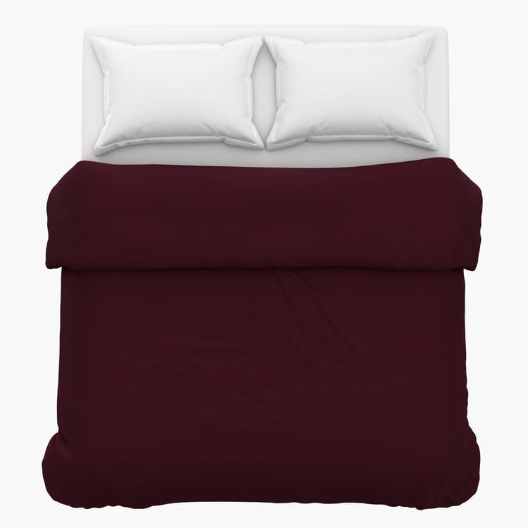 PORTICO Satin Premium Cotton Double Duvet Cover