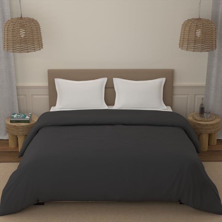 PORTICO Satin Premium Cotton Double Duvet Cover