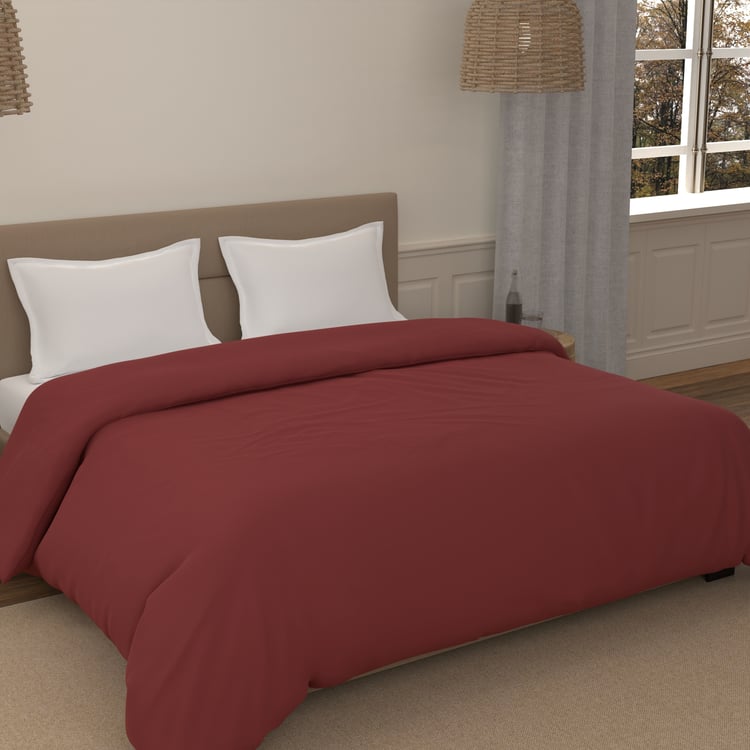 PORTICO Satin Premium Cotton Double Duvet Cover