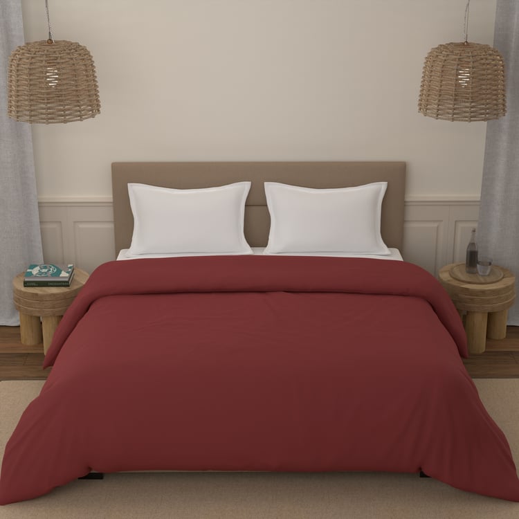 PORTICO Satin Premium Cotton Double Duvet Cover