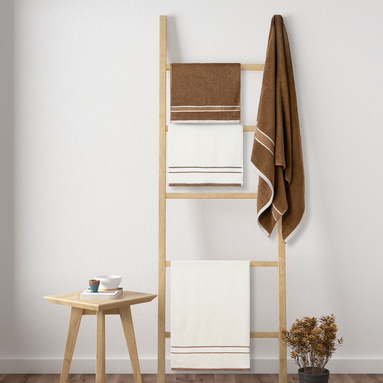 PORTICO Luxuria Set of 4 Cotton Bath and Hand Towels