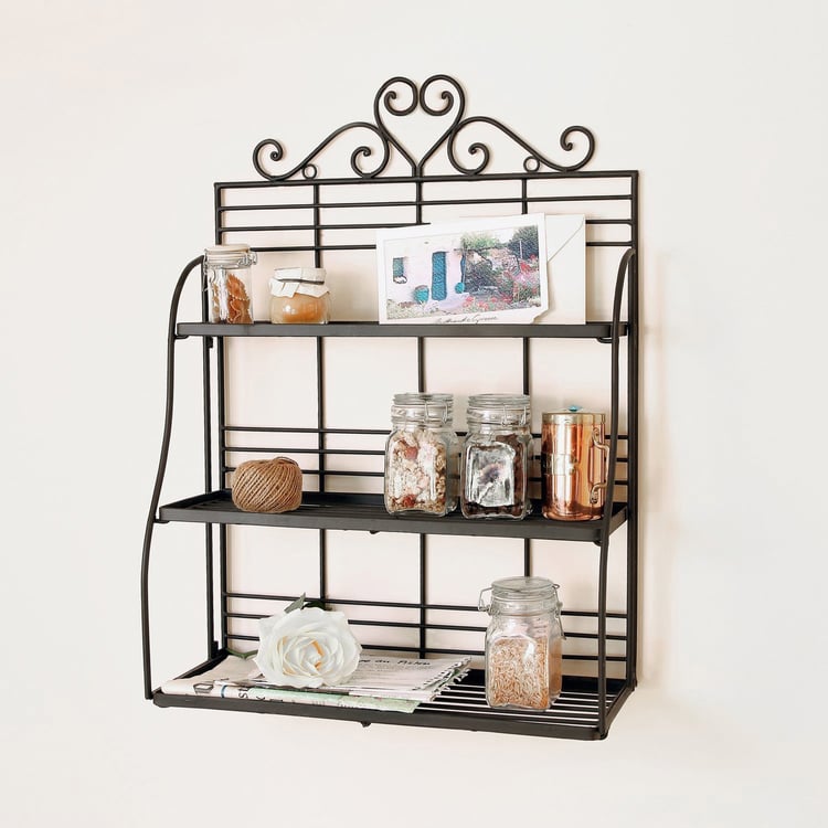 HOME SPARKLE Metal 3-Tier Kitchen Rack