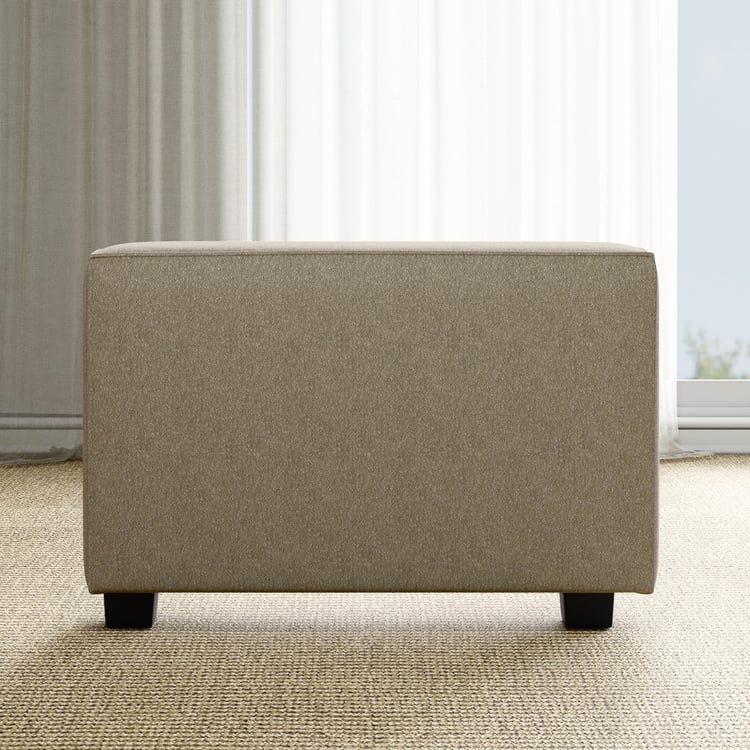 Helios Brigade Fabric Sofa Arm - Brown