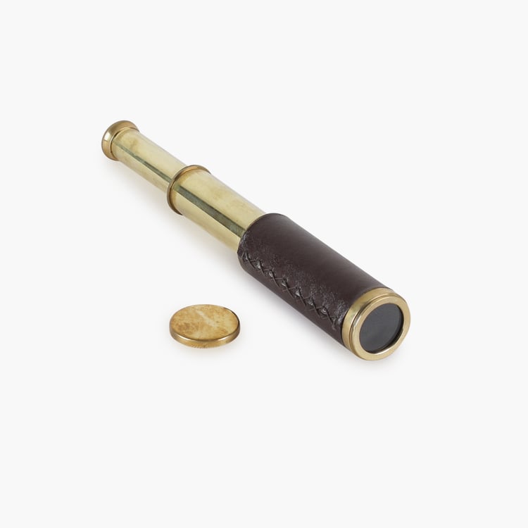 HOME SPARKLE Metal Decorative Telescope