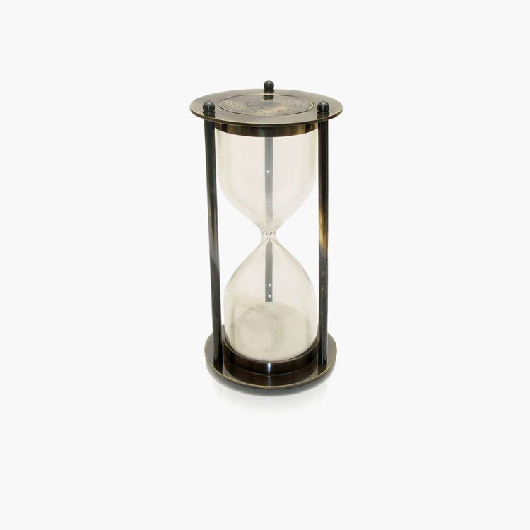 HOME SPARKLE Metal 5 Min Hourglass Sand Timer