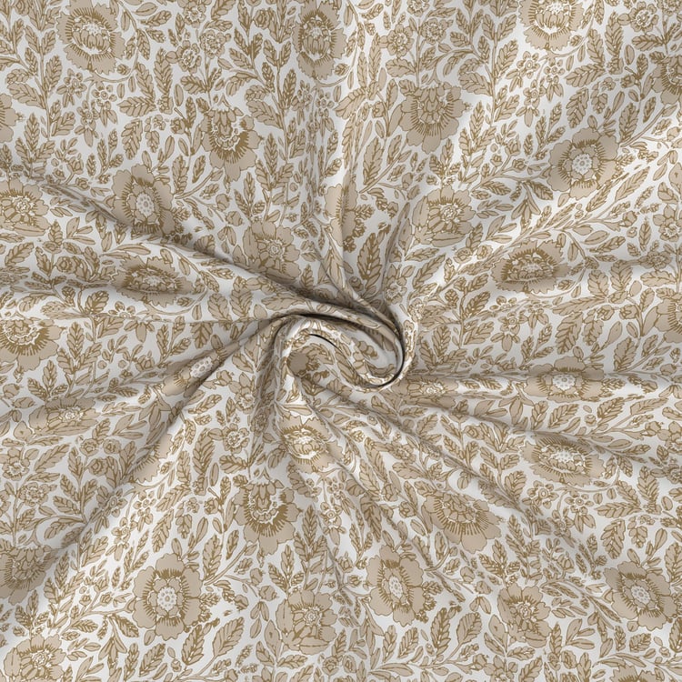 MASPAR Hermosa Eclectic Garden Cotton Printed 3Pcs Super King Bedsheet Set