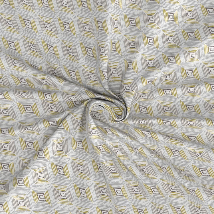 MASPAR Hermosa Eclectic Garden Cotton Printed 3Pcs Super King Bedsheet Set