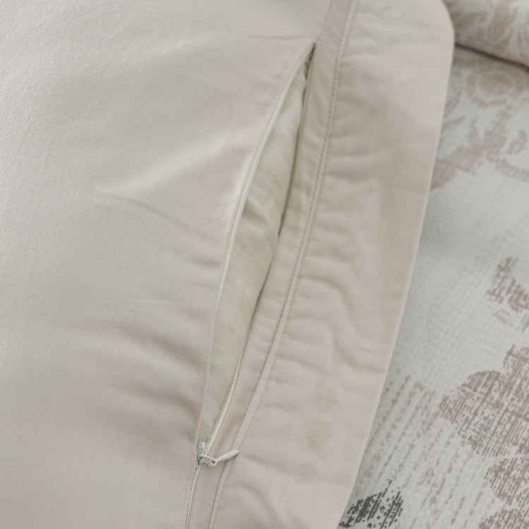 MASPAR Vintage Acanthus Serenity Cotton Printed 3Pcs King Duvet Cover Set
