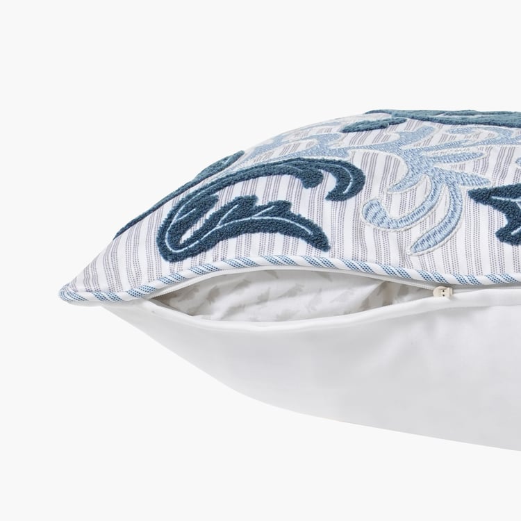 MASPAR Acanthus Serenity Embbroidered Cushion Cover - 50x50cm