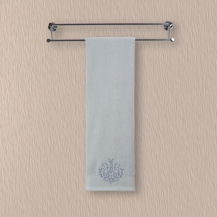 MASPAR Vintage Acanthus Serenity Cotton Embroidered Bath Towel - 140x70cm