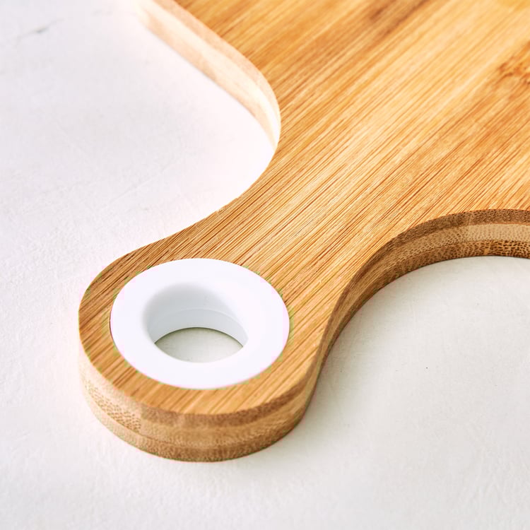 Chef Cubis Edulis Bamboo Chopping Board with Handle