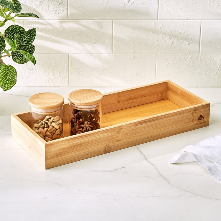 Chef Special Edulis Bamboo Cutlery Organiser