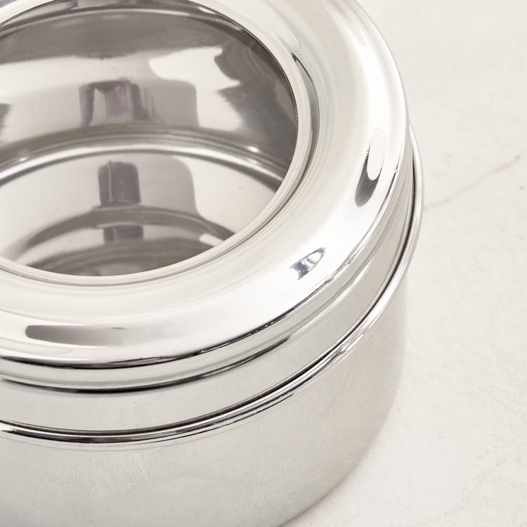 Corsica Aresco Set of 3 Stainless Steel Containers