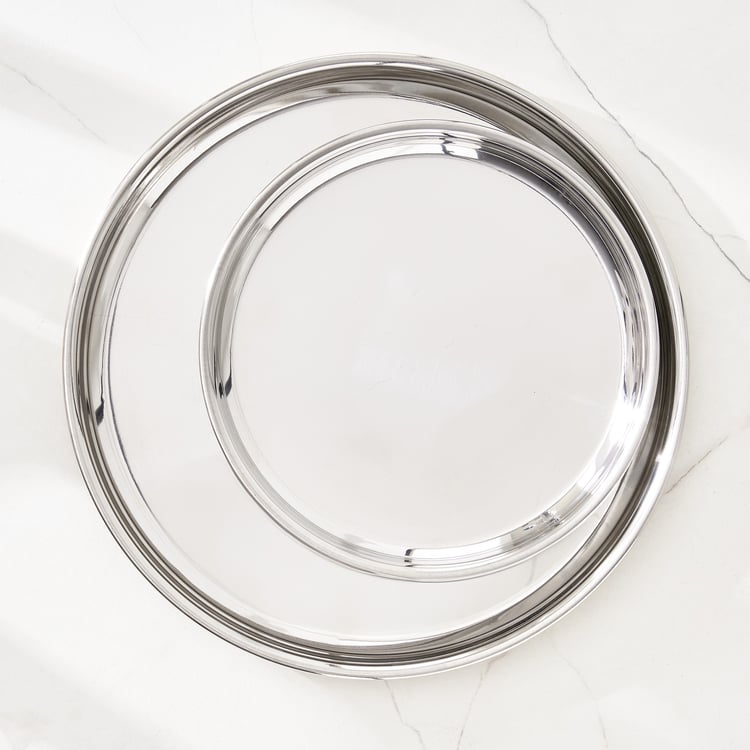 Corsica Aresco Stainless Steel Begi Plate - 20cm