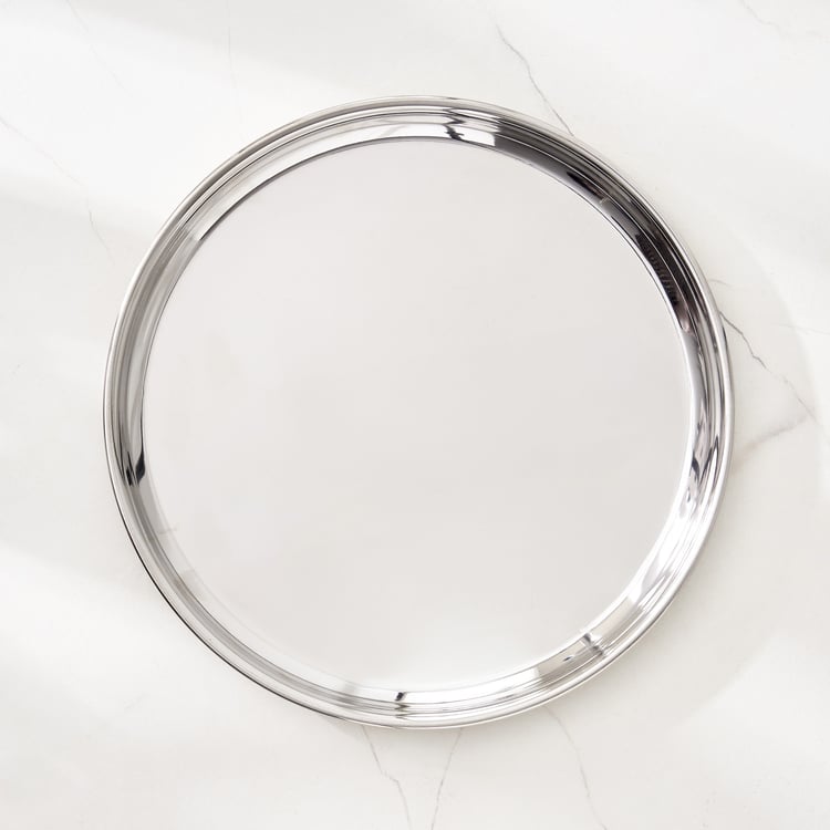 Corsica Aresco Stainless Steel Begi Plate - 28cm