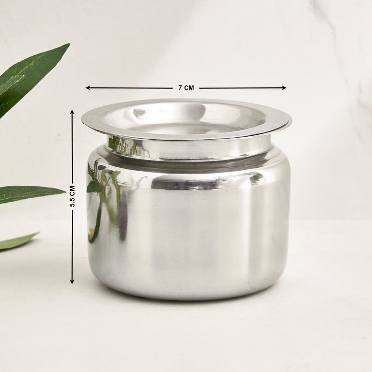 Corsica Aresco Stainless Steel Ghee Pot - 180ml