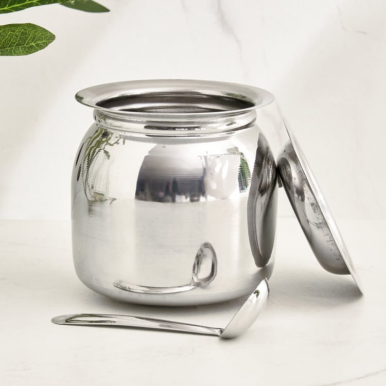 Corsica Aresco Stainless Steel Ghee Pot - 230ml