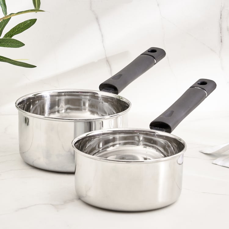 Corsica Aresco Stainless Steel Saucepan - 980ml