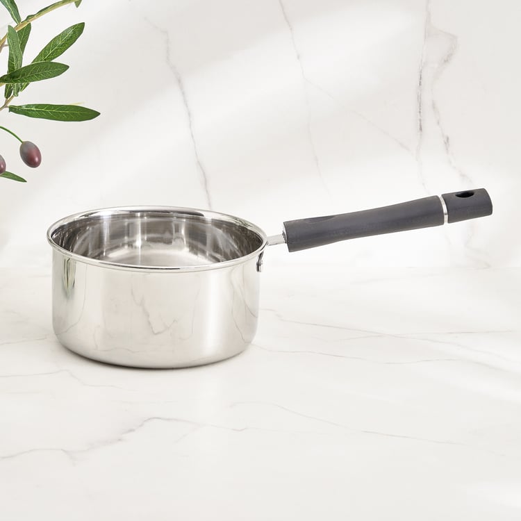 Corsica Aresco Stainless Steel Saucepan - 1.35L