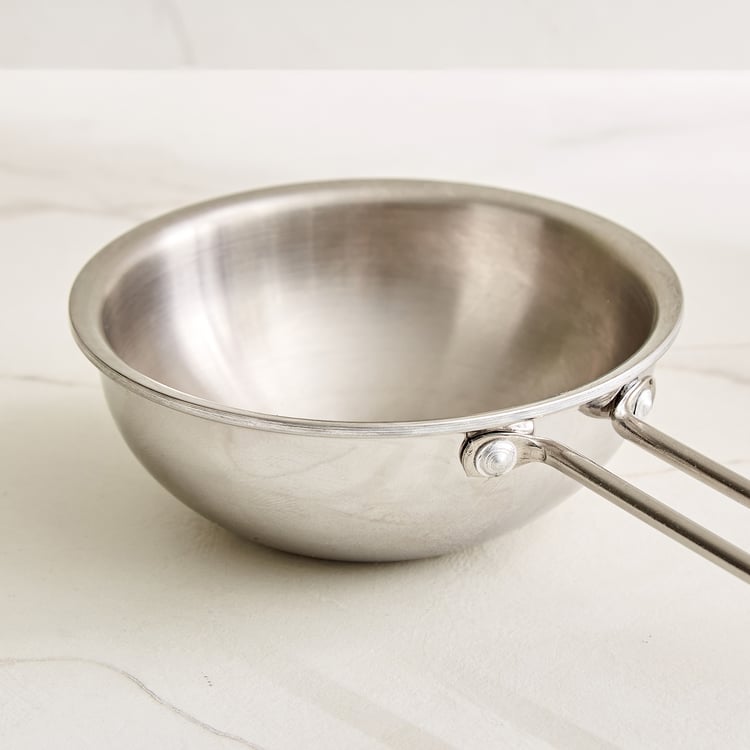 Corsica Aresco Stainless Steel Tadka Pan - 12cm