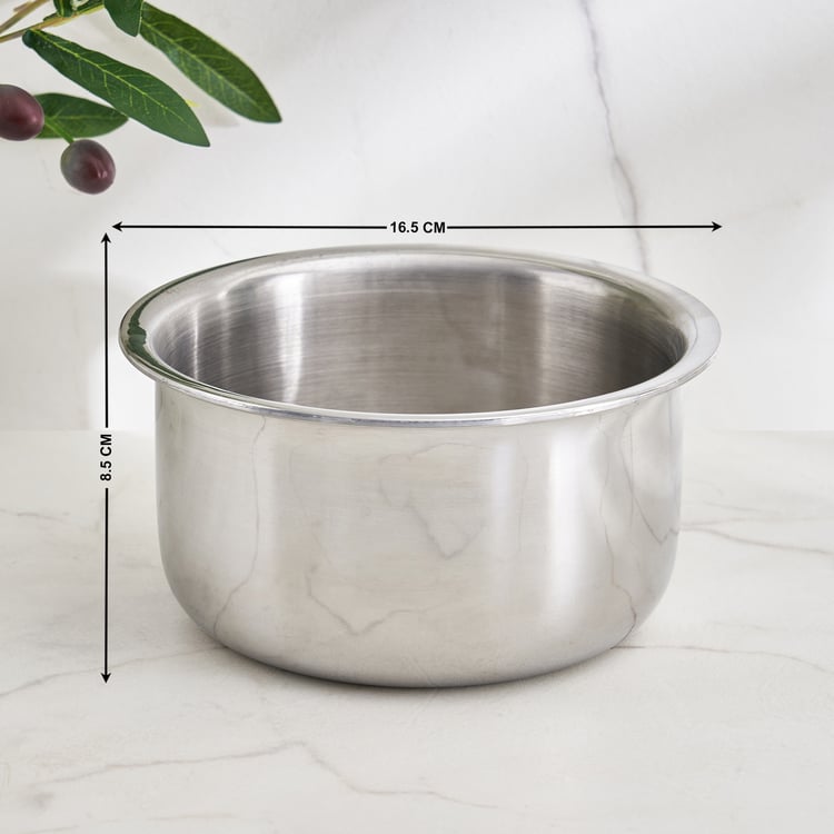 Corsica Aresco Triply Stainless Steel Tope with Lid - 1.25L