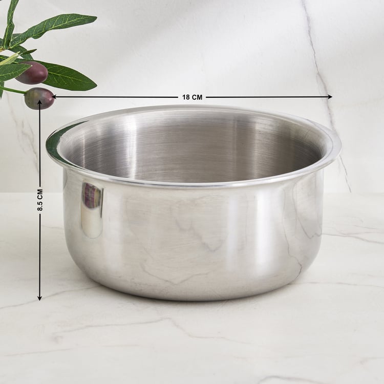 Corsica Aresco Triply Stainless Steel Tope with Lid - 1.5L