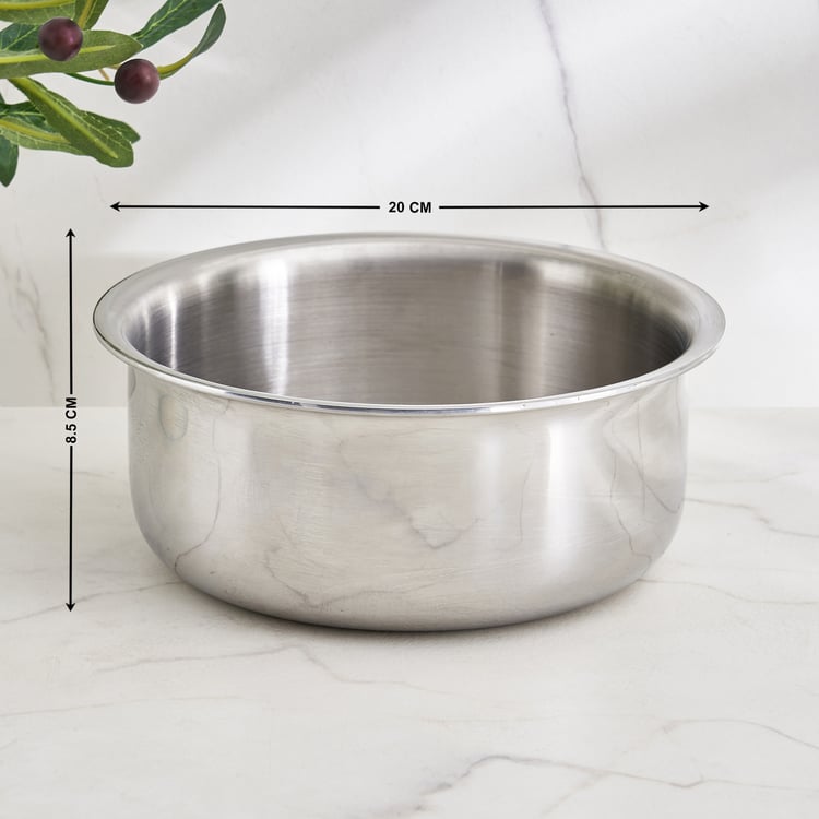 Corsica Aresco Triply Stainless Steel Tope with Lid - 2L