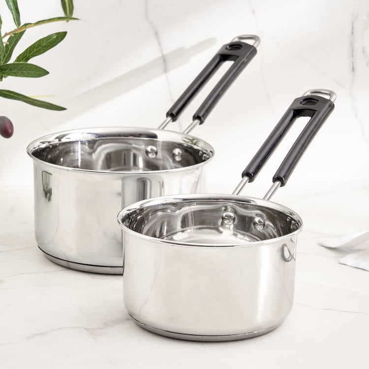 Corsica Aresco Stainless Steel Saucepan - 1.1L