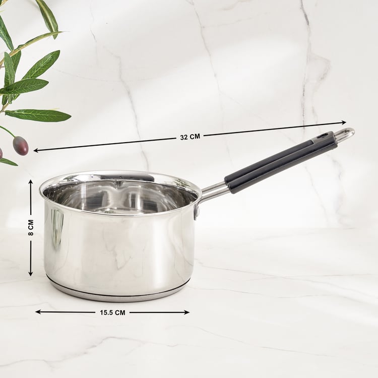 Corsica Aresco Stainless Steel Saucepan - 1.5L