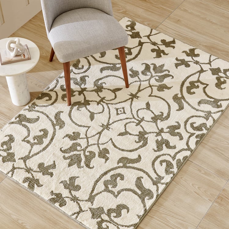 Savanna Bloomery Floral Knit Carpet - 180x120cm