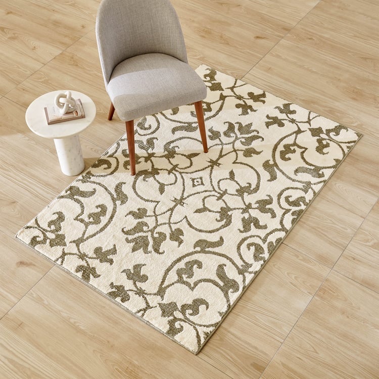 Savanna Bloomery Floral Knit Carpet - 180x120cm