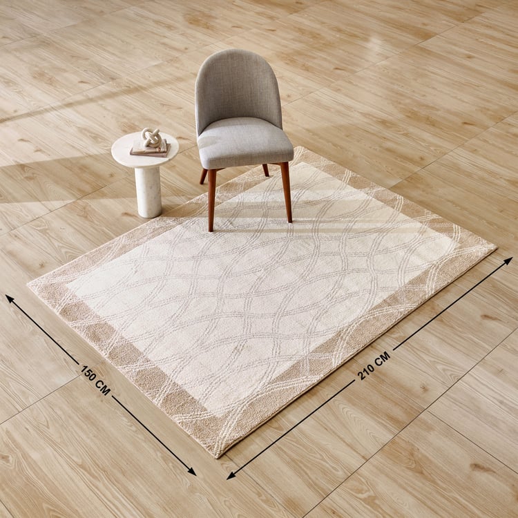 Savanna Vector Knitted Carpet - 210x150cm