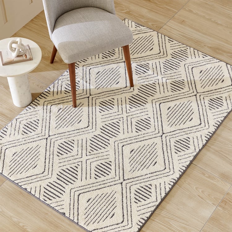 Savanna Vector Knitted Carpet - 180x120cm