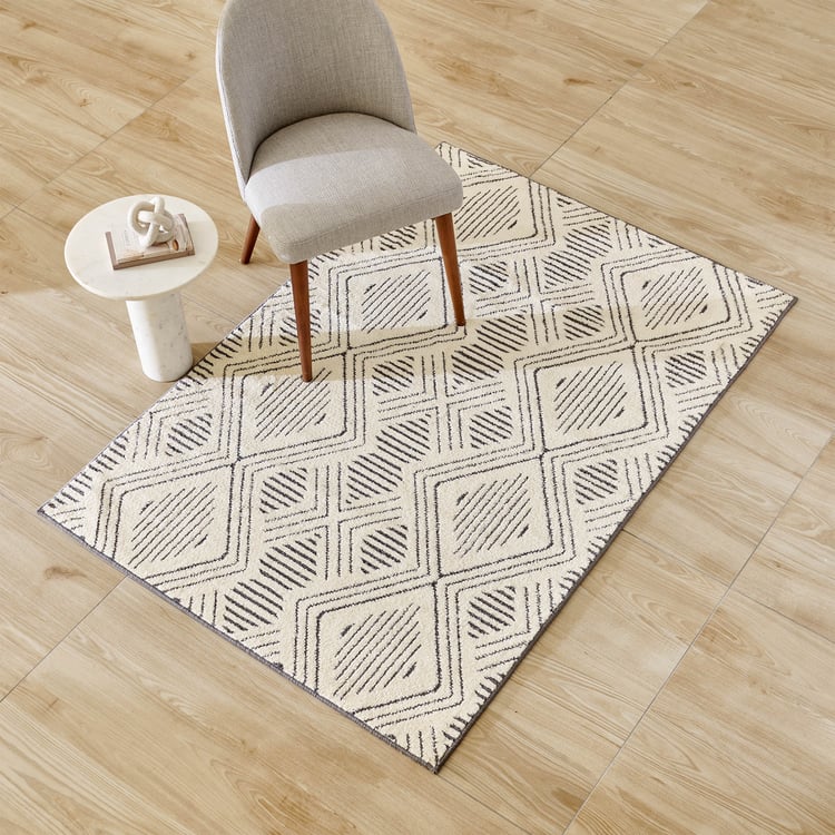 Savanna Vector Knitted Carpet - 180x120cm
