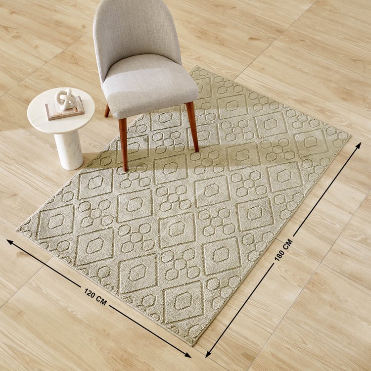 Savanna Vector Geometric Knit Carpet - 180x120cm