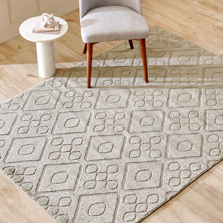 Savanna Vector Knitted Carpet - 210x150cm