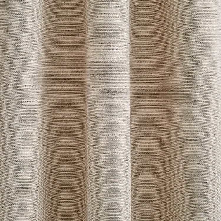 Drift Set of 2 Jacquard Blackout Window Curtains - 5ft