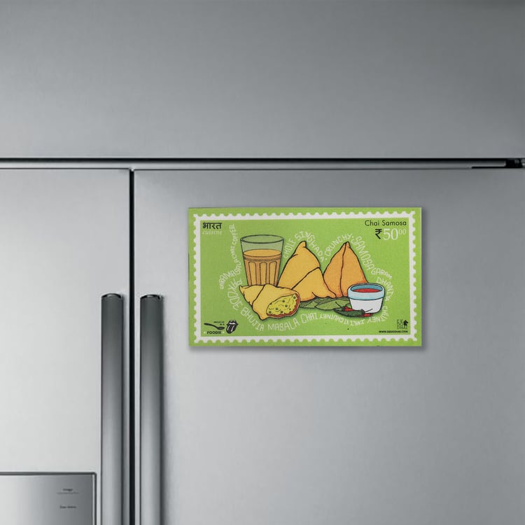 EK DO DHAI Set of 3 Foodie Fridge Magnets
