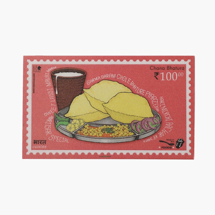 EK DO DHAI Set of 3 Foodie Fridge Magnets
