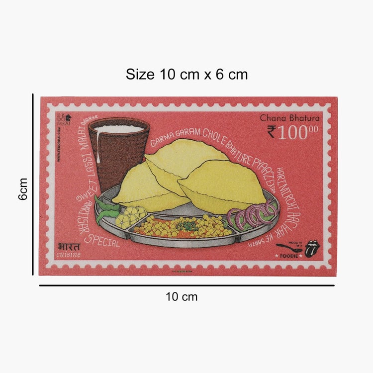 EK DO DHAI Set of 3 Foodie Fridge Magnets